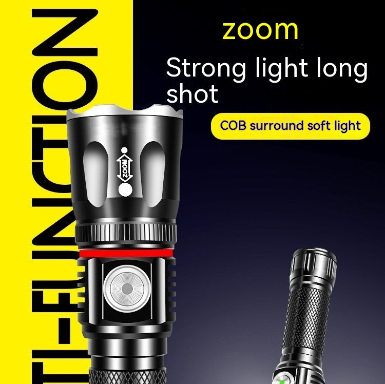 Multifunctional T6 Strong Light Flashlight