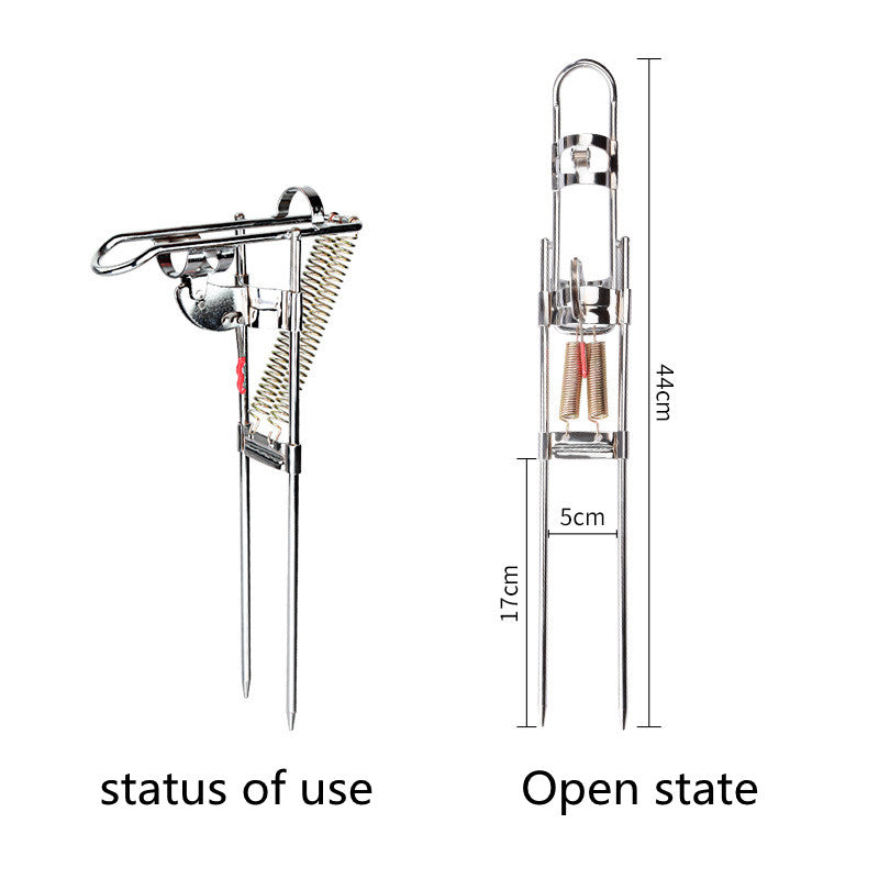 Angle Fishing Pole Holder