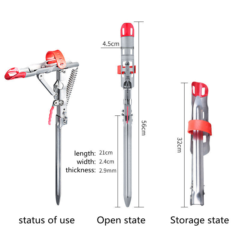 Angle Fishing Pole Holder