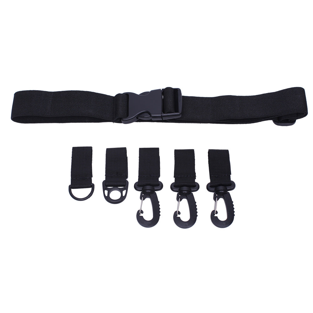 Outdoor Supplies Fishing Waders Fishing Accessories Belt Buckle D Ring Hook