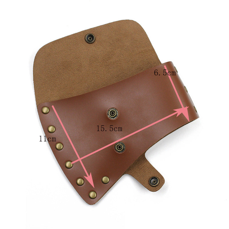 Outdoor Axe Protective Leather Cover Case