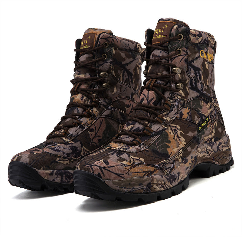 Men's Camouflage Anti-skid Martin Boots