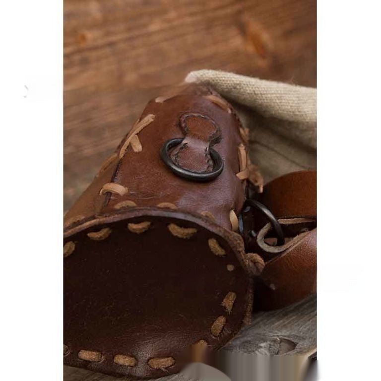 Hand-knitted Medieval Quiver Arrows Bag