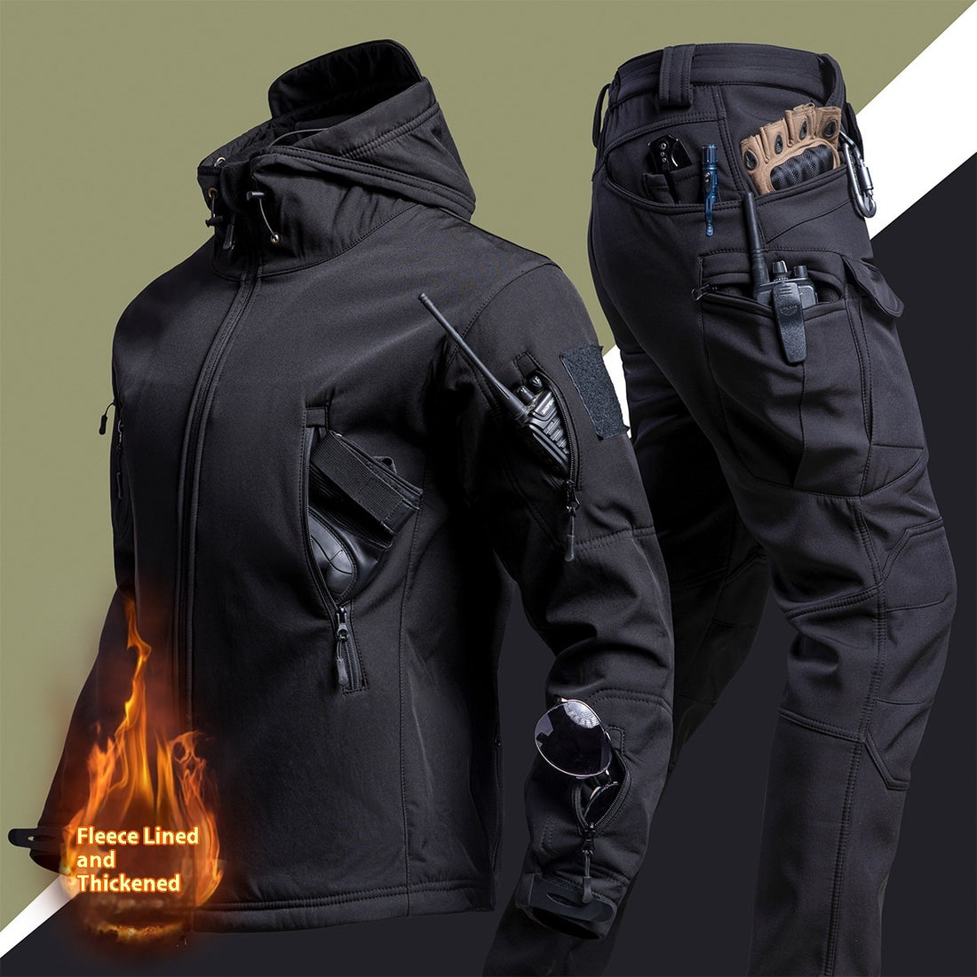 Camouflage Winter Outdoor Jacket
