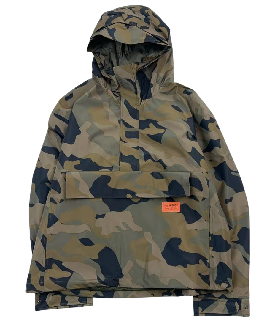 Pullover Print Casual Jacket