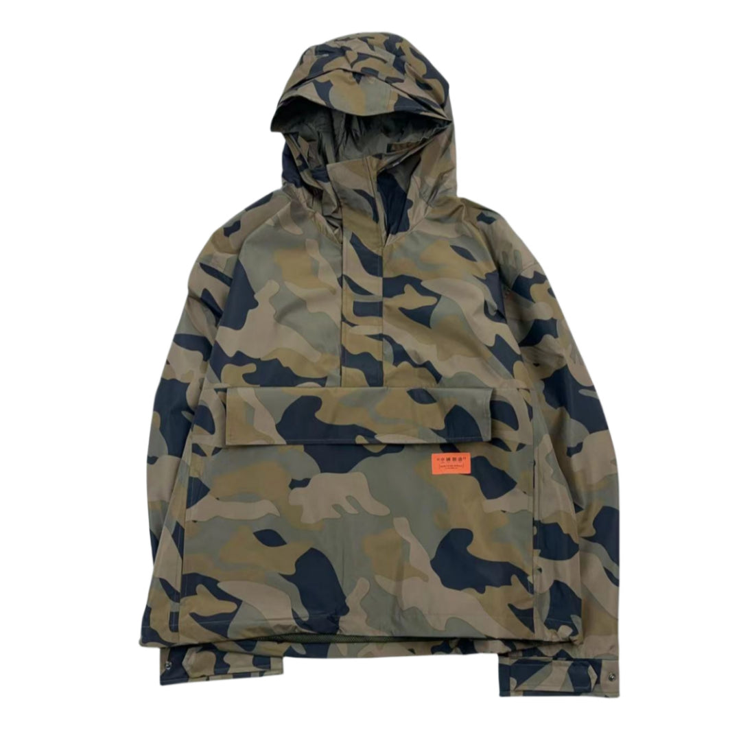 Pullover Print Casual Jacket
