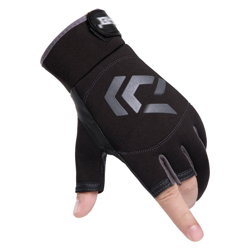 Outdoor Waterproof Fingerless Gloves