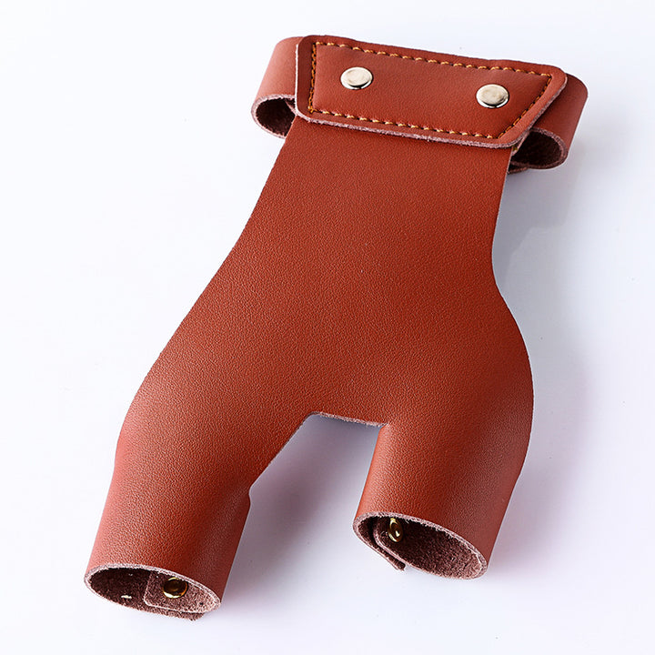 Red Brown Hand Guard Shooting Traditional Reflex Bow Arrows