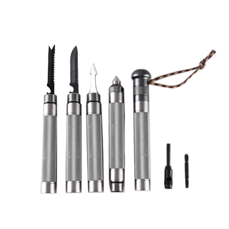 Outdoor Folding Self-defense Survival Walking Stick