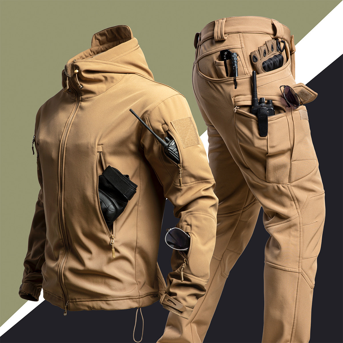 Camouflage Winter Outdoor Jacket