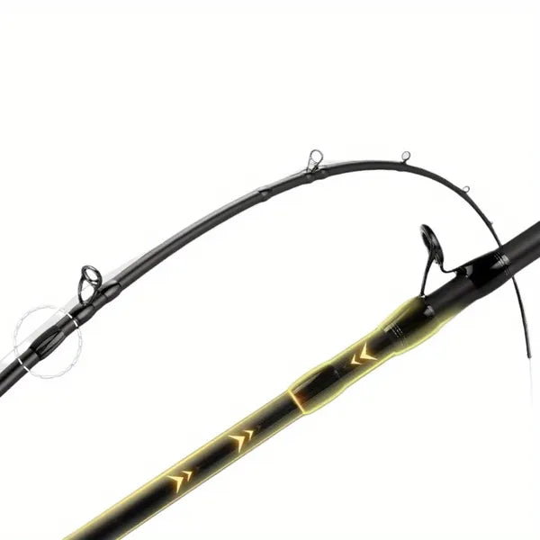 Carbon Fiber Fishing Rod Casting Spinning Lightweight Ergonomic Handle