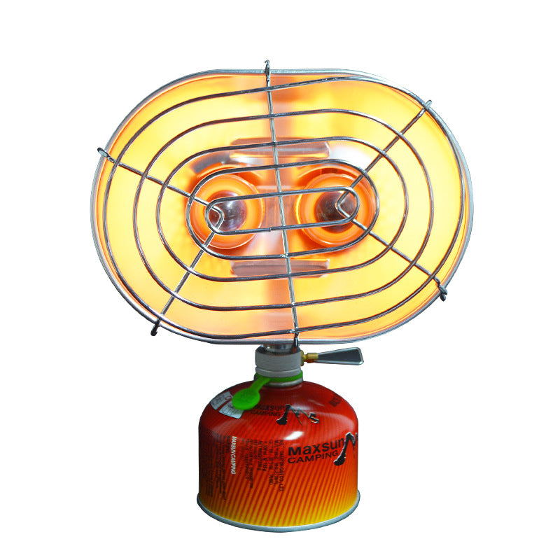 Double - End Outdoor Heating Stove Camping Equipment