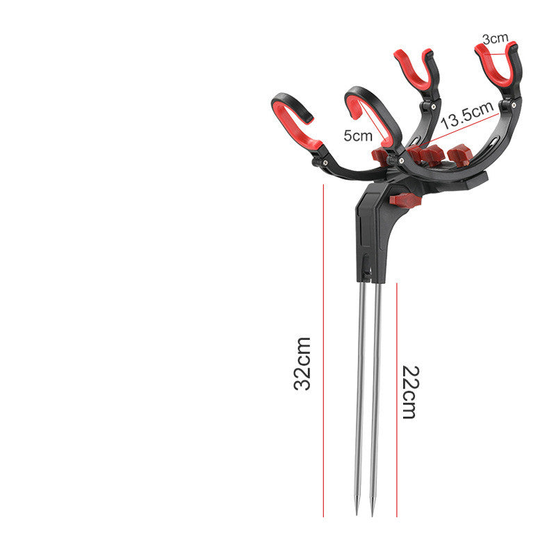 Angle Fishing Pole Holder