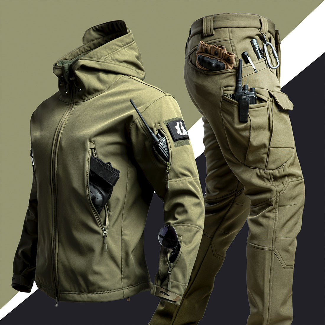 Camouflage Winter Outdoor Jacket