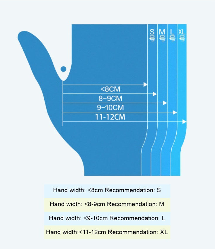 Thickened Food Grade Disposable Black PVC Waterproof Wear Resistant Gloves