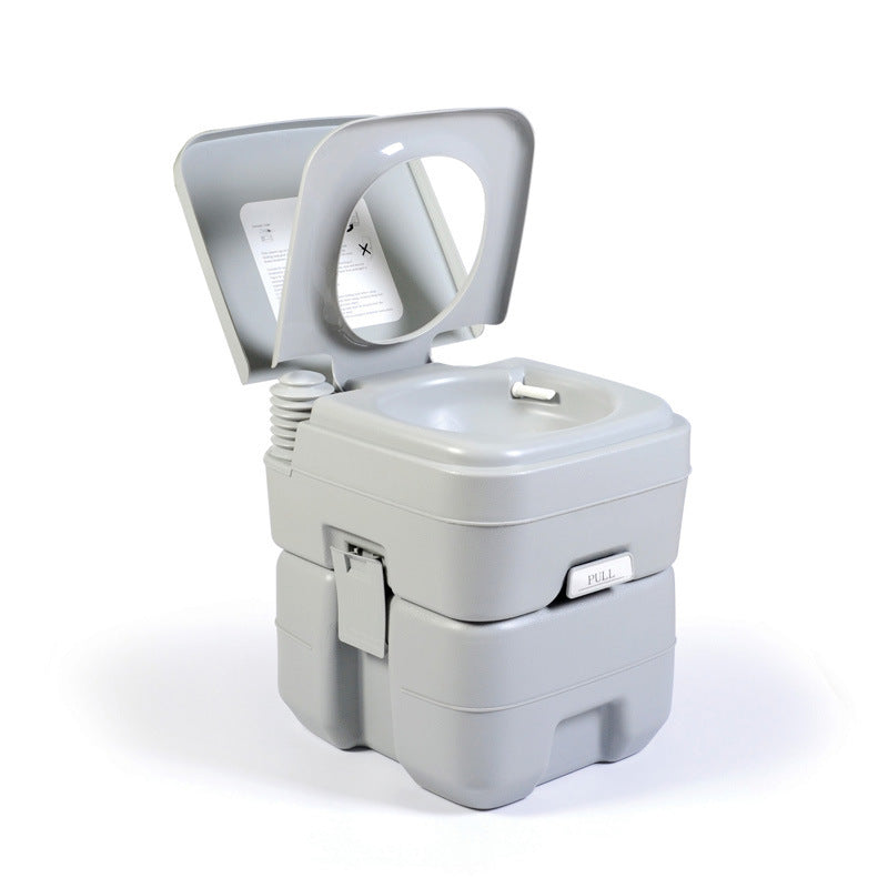 20L Portable Camping Toilet Seat Bucket