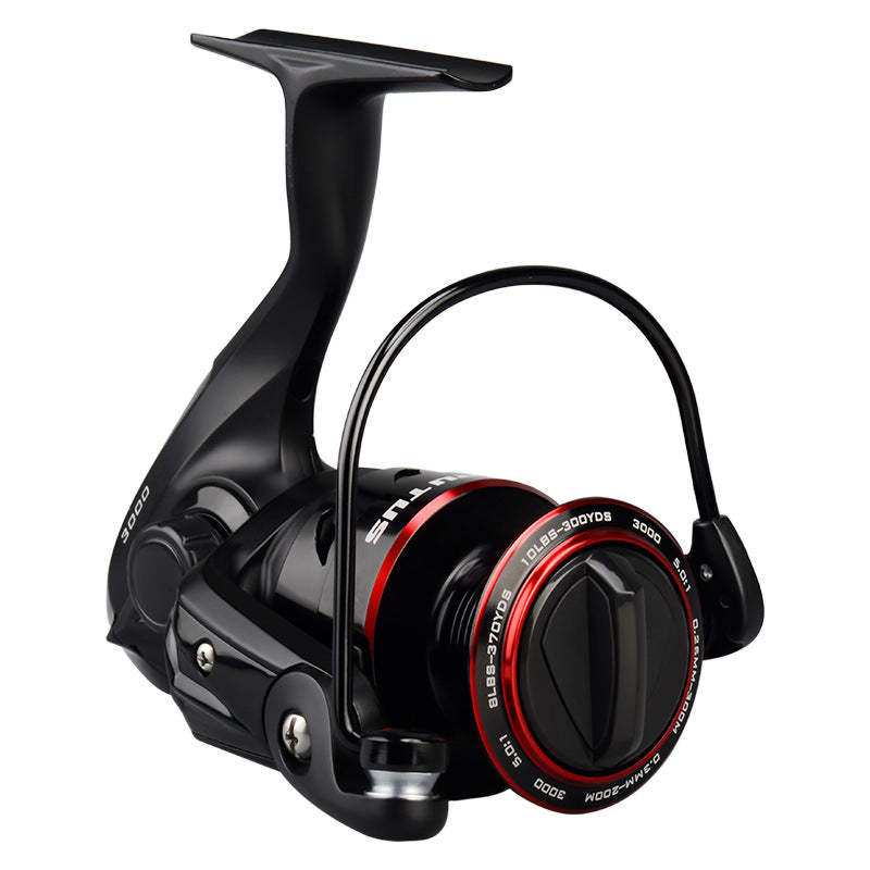 Lure Fishing Reel Spinning Reel Telescopic Fishing Rod Fishing Reel All Metal